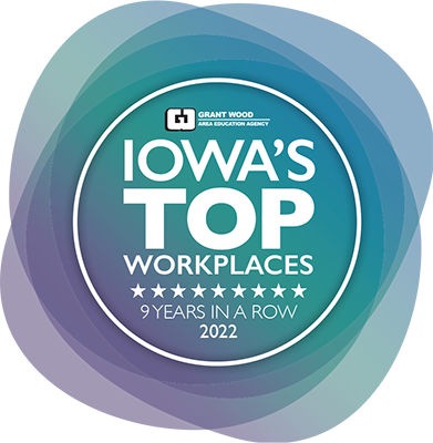 Iowa's Top Workplaces 9 years in a row